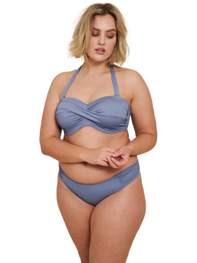 SugarShape Multiway bikini top MONACO bluegrey
