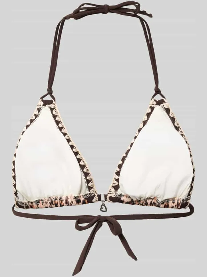 banana moon Bikini-bovendeel met vetersluiting model 'BLUCO SAVARI' beige, foto 2