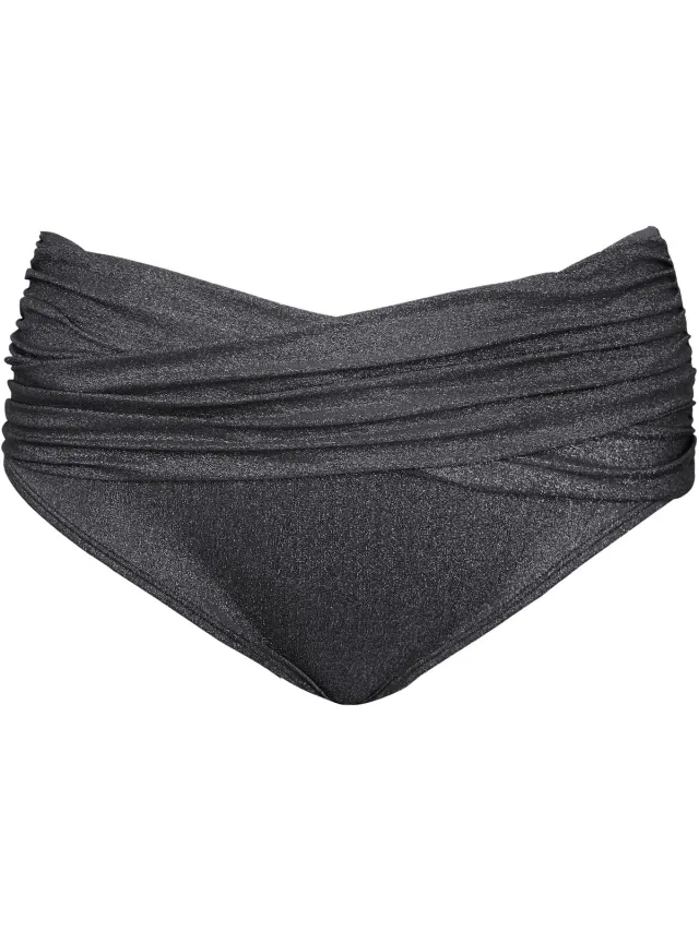 SugarShape bikini high panty VALENCIA silver lurex