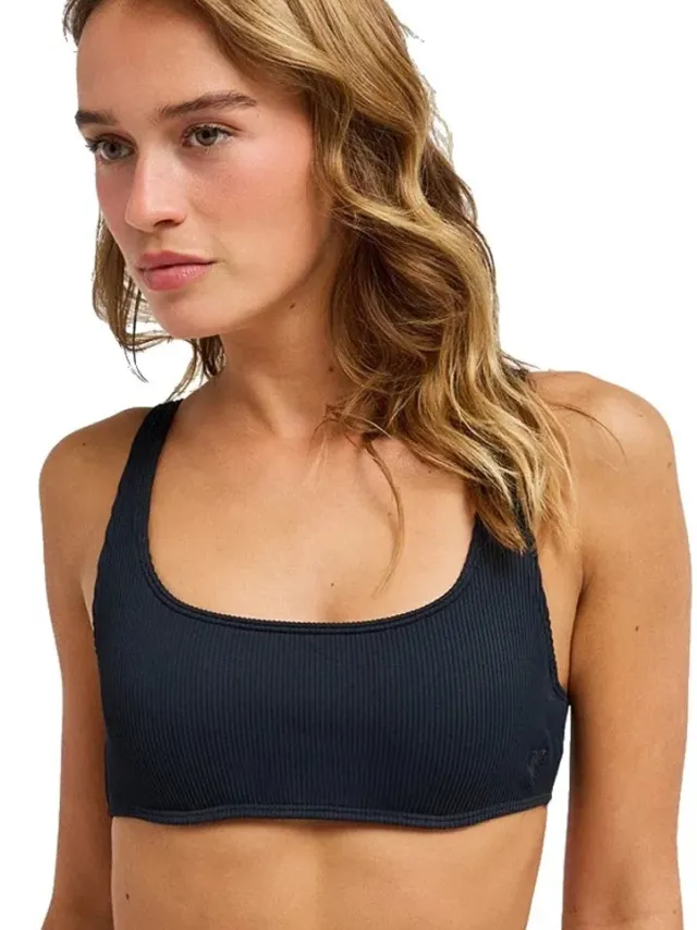 Roxy Love Underwire Bralette Bikinitop Blauw XS Vrouw Anthracite