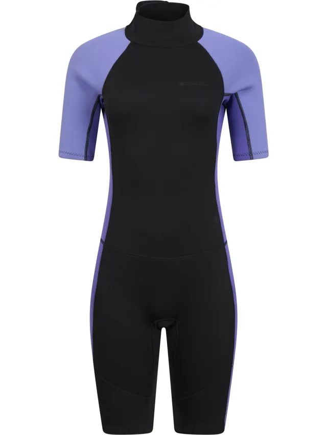 Mountain Warehouse Dames/Dames Kort Wetsuit (Paars)