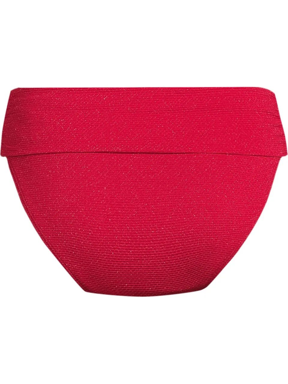BEACHWAVE omslag bikinibroekje met lurex en textuur rood, foto 3