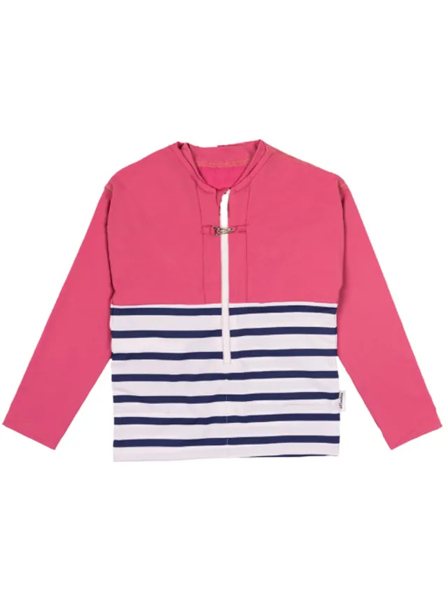 Floatee Anti-Verdrinking T-shirt Lange Mouwen - 5 Jaar - Roze