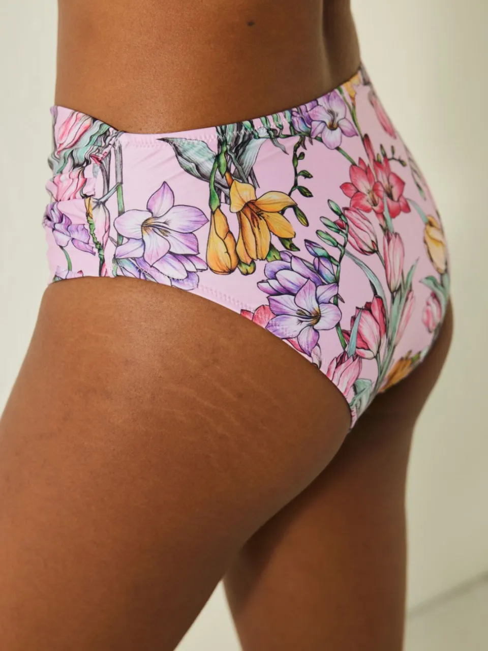 Penti Hooggetailleerde Bloemen Wikkel Bikini Onderstuk veelkleurig, foto 2