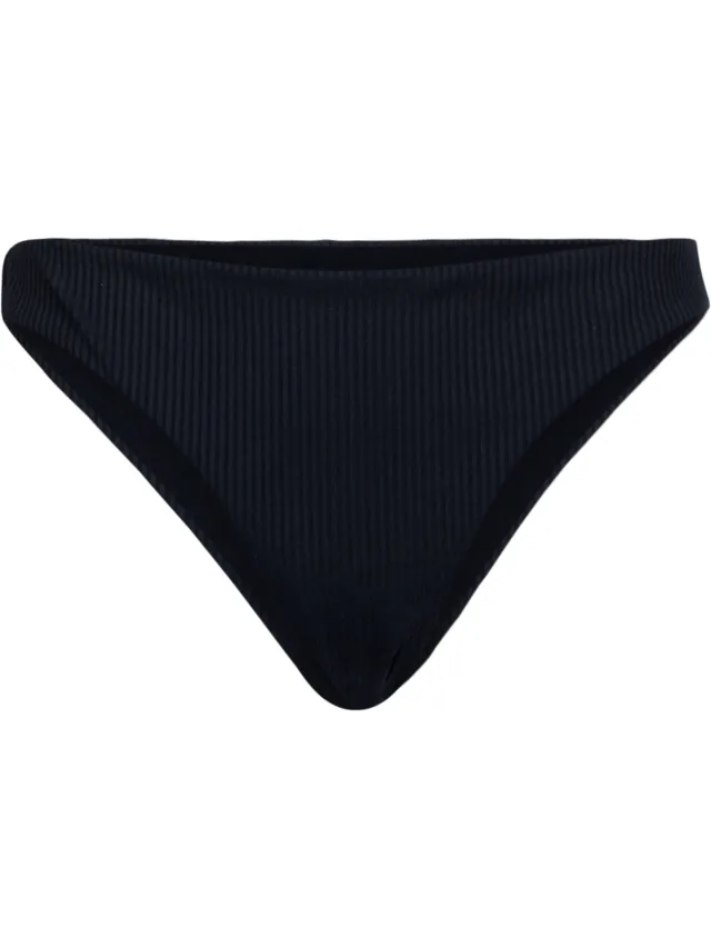 Brunotti Nell-Rib - Bikini Broekje Zwart - Dames - Low Waist - 36 Black
