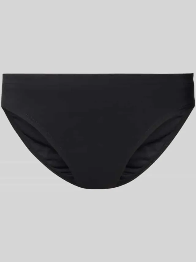 Barts Bikinibroekje met labeldetail model 'SOLID' Zwart