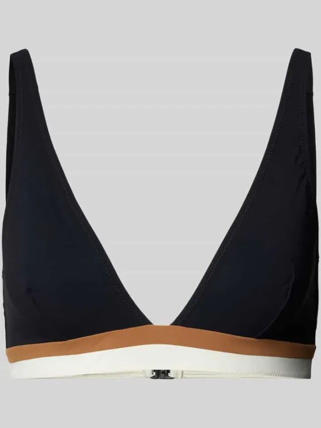 banana moon Bikinitop met elastische band, model 'DINO MONTECITO' Zwart