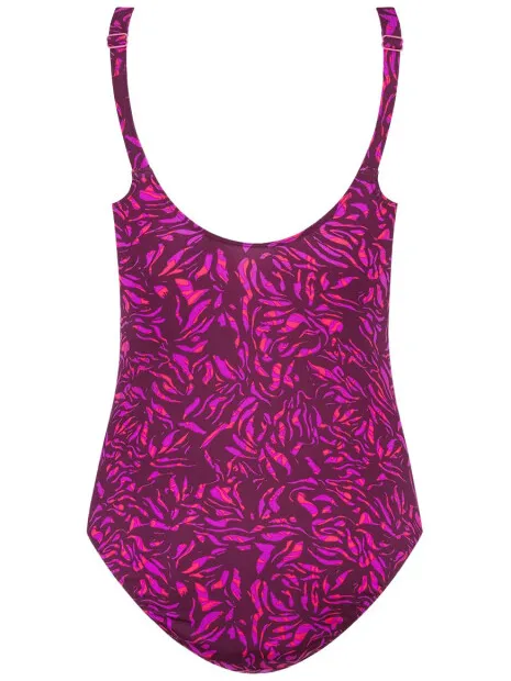 Ten Cate swimsuit soft cup wrapped wedstrijd badpak dames paars, foto 2