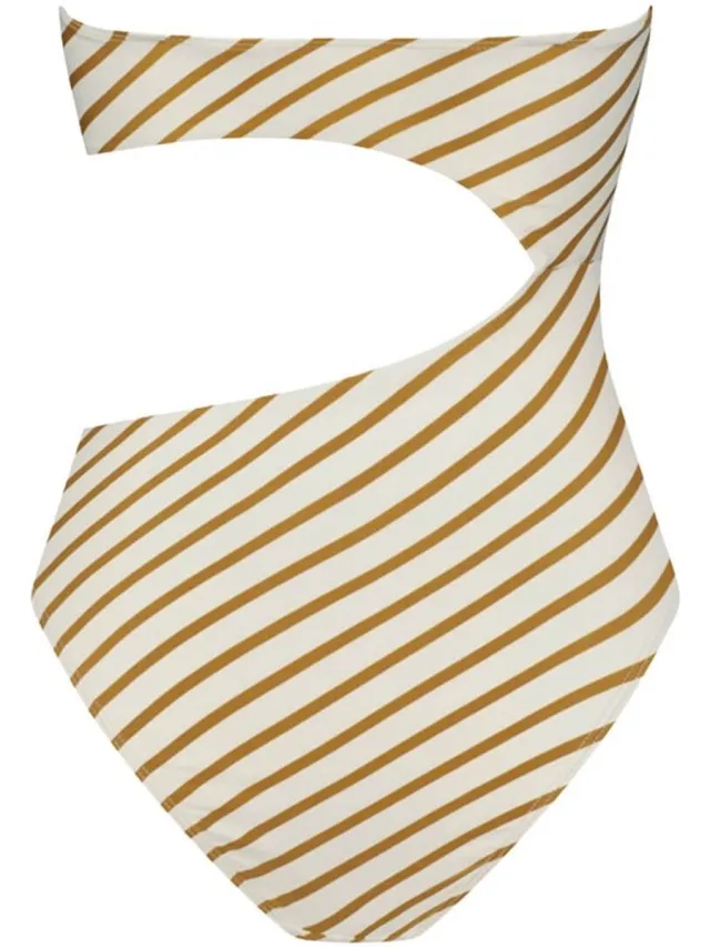 Beachlife Badpak - Spice Stripe Wit