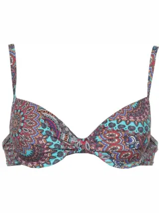 Esprit Fraser Beach Padded Bra Bikini * Actie * Blauw,Versch.kleure/Patroon