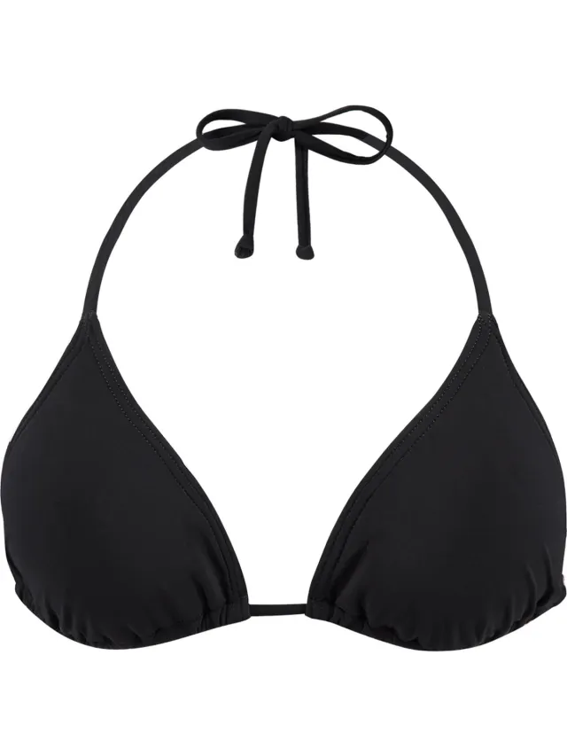 Barts Solid Triangle Vrouwen Bikinitopje Zwart