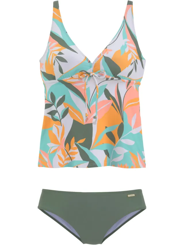 beugeltankini mintgroen, foto 2