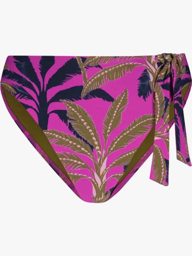 Cyell High Waist Bikinibroekje Palm Springs roze