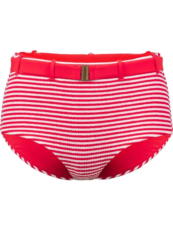 Seafolly Clubhouse Belted Hollywood Hipster - Bikinibroekje, roze