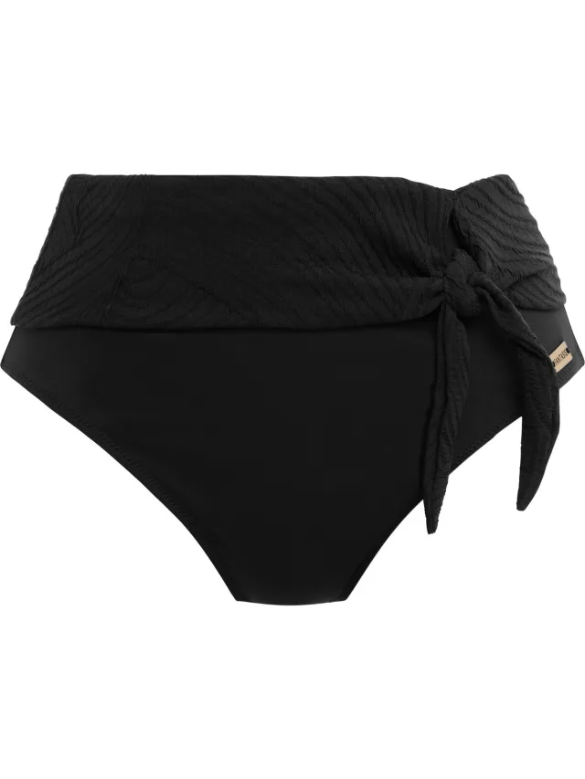Fantasie Ottawa High Waist Bikini Brief Dames Bikinibroekje zwart