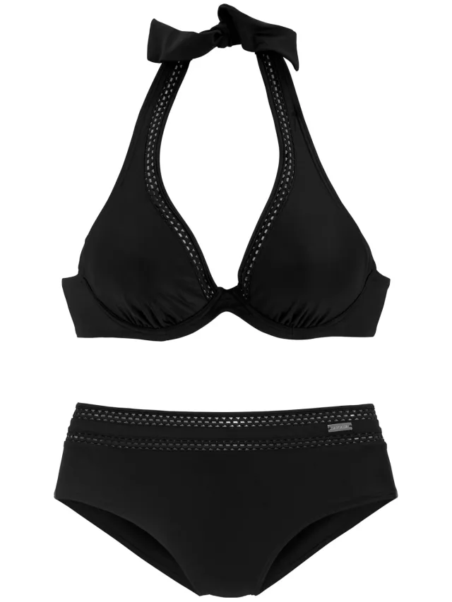 beugelbikini zwart
