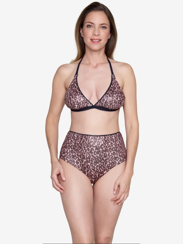 Joop! Bügel-Bikini-Top Leopard Beach Leopard AOP