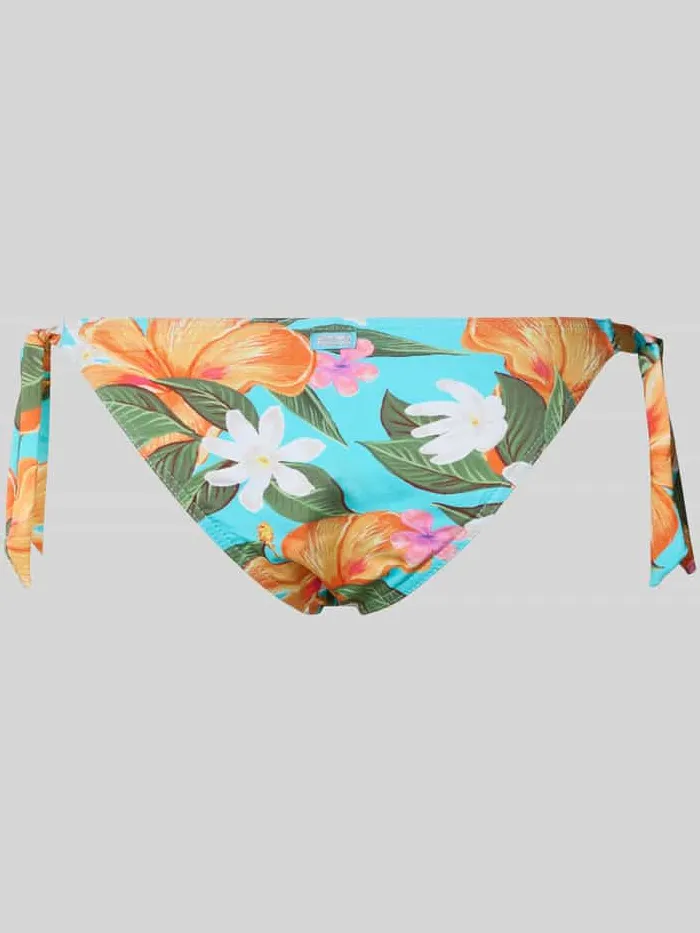 banana moon Bikinibroekje met zijdelingse vetersluiting model 'DASIA MOOREA' aquablauw, foto 2