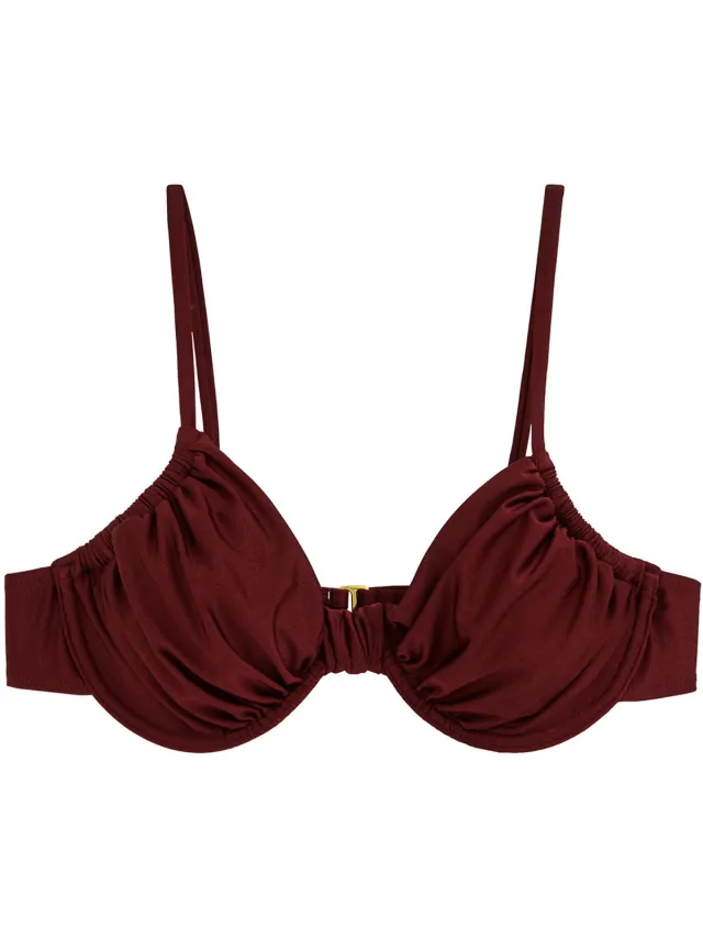 WE Fashion Dames bikini top Vintage red
