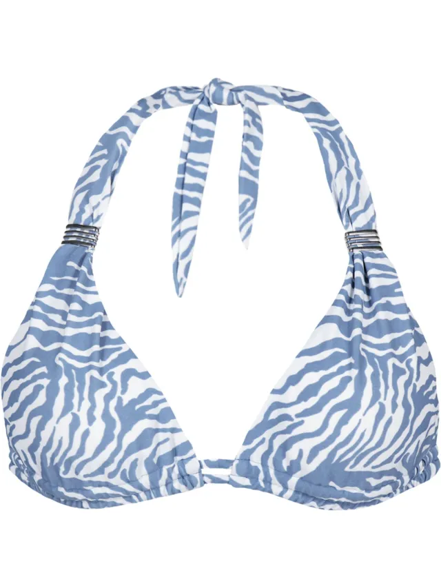 Barts Deltia Triangle Blauw Dames Bikinitopje