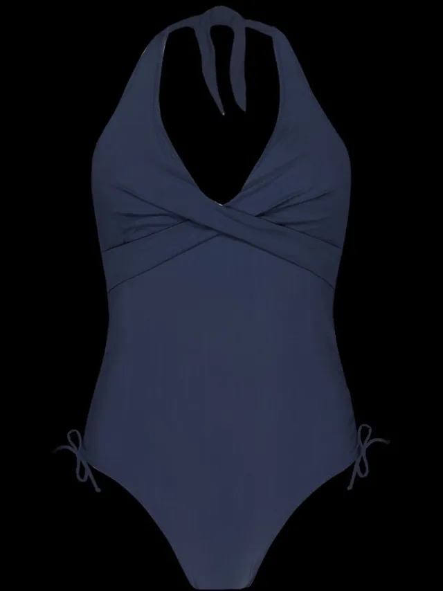 Barts Solid Halter One Piece Navy / 42