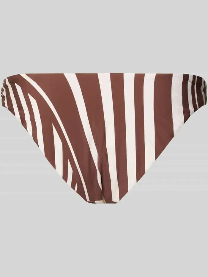 Seafolly Bikinibroekje met sierlijk zij-element model 'COASTLINE' middenbruin, foto 2