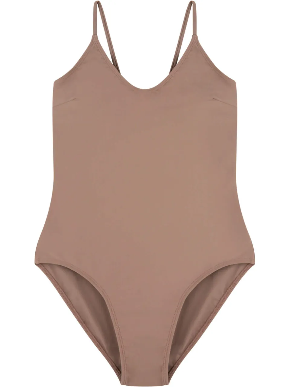 MATONA dames vegan Badpak V-Hals Taupe, foto 2