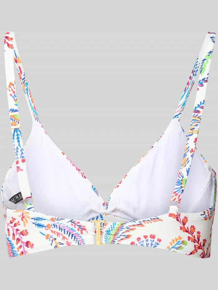 Lauren Ralph Lauren Bikinitop met verstelbare bandjes wit, foto 2