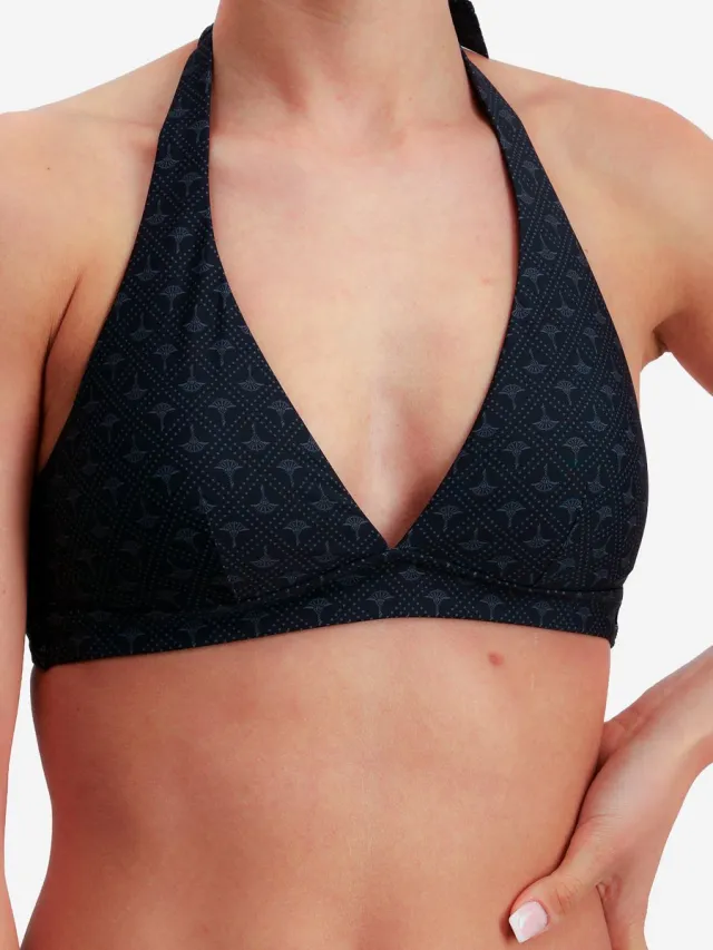 Joop! Bügel-Bikini-Top Diamond Cornflower zwart