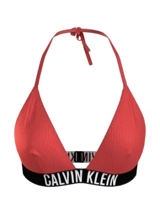 Calvin Klein Intense Power Rib Triangle Bikini Bra * Actie * Rood