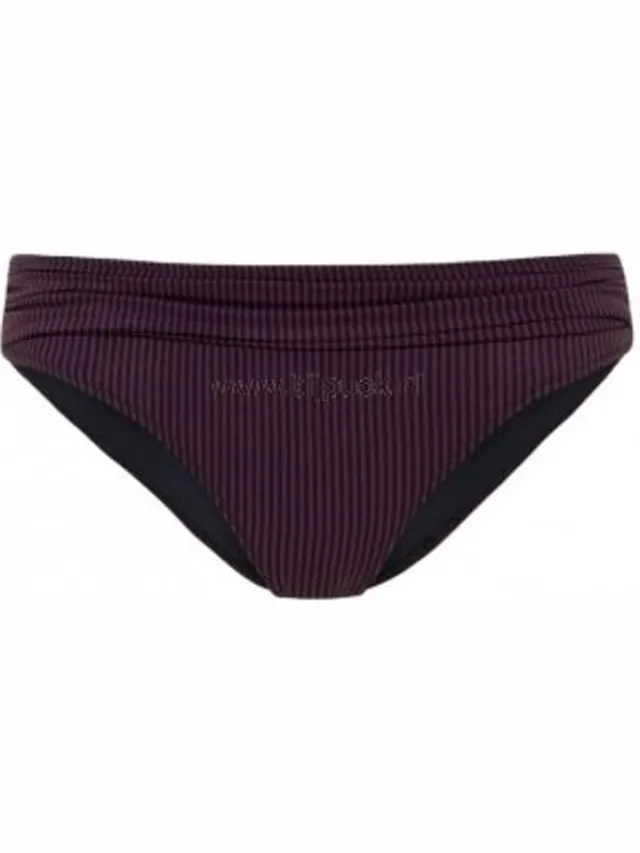 Cyell bikinibroekje Warm Sand donkerpaars, zwart