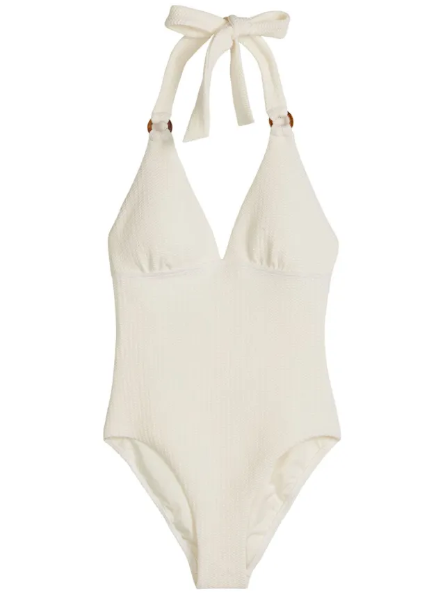 Marc O'Polo Vrouwen Badpak Firecracker Floral gebroken wit, foto 2