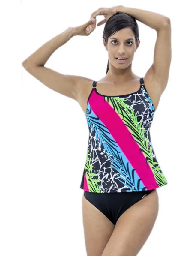 Aquafeel Tankini 2386601 Bikini Veelkleurig 38 / B Vrouw Multicolour