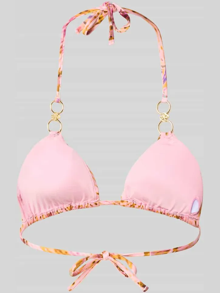 Guess Bikinitop met logodetail model 'Ines' roze, foto 2