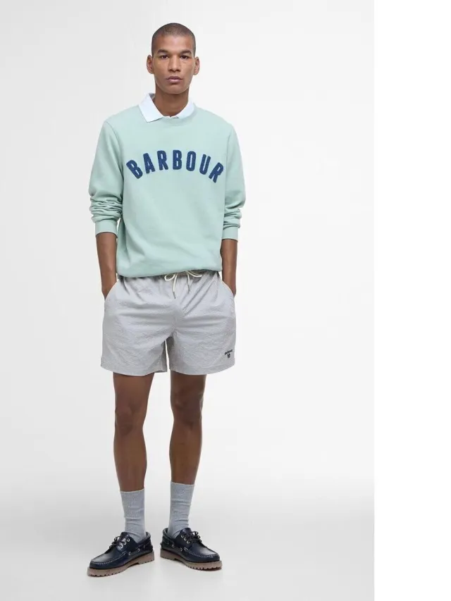 Barbour Somerset zwemshort grijs Beige