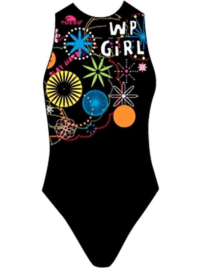 Turbo Spiro Zwemkleding Zwart 3XL Vrouw Black