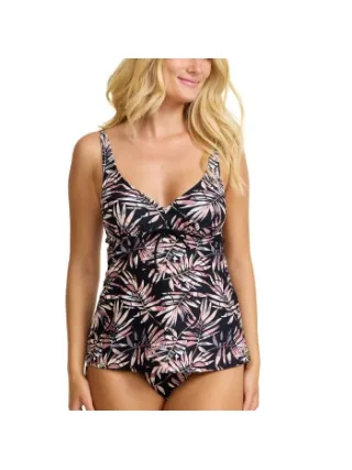 Damella Anna Prosthesis Tankini Zwart,Blauw