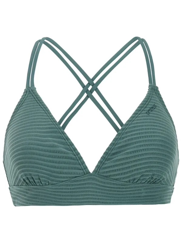 Protest Women's PRTMM Patio Triangle - Bikinitop, turkoois