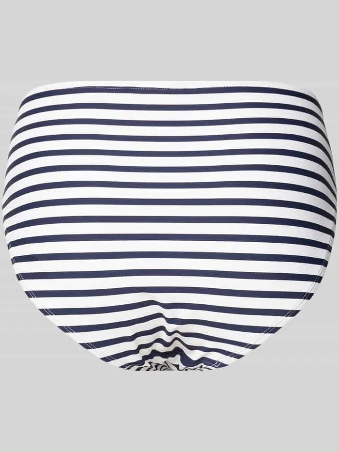 Lauren Ralph Lauren Bikinilbroekje met sierapplicatie, model 'LUXE' marineblauw, foto 2