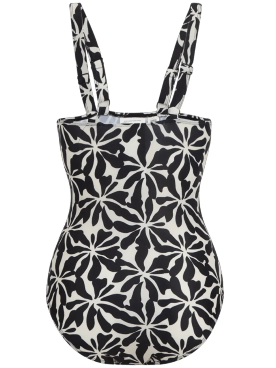 Regatta Dames/Dames Sakari Abstract Floral Tummy Control One Piece Zwempak (Beige), foto 2
