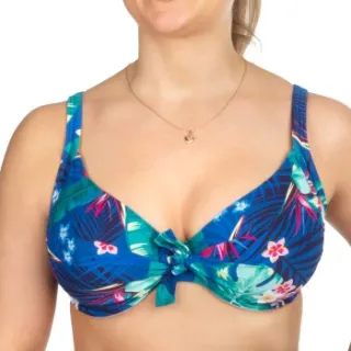 Panos Emporio Escape Electra Bikini Bra Versch.kleure/Patroon,Blauw
