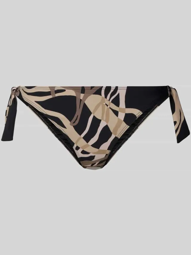 Barts Bikinibroekje in all-over look model 'Melyd' Zwart