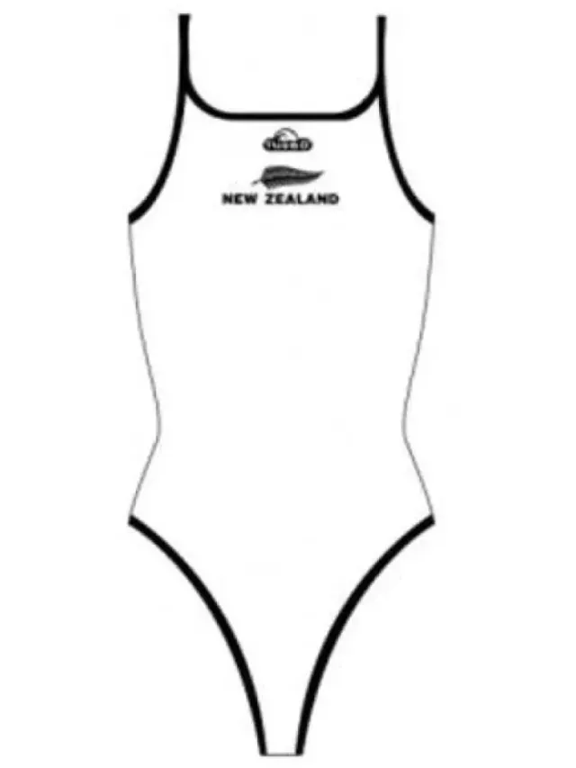 Turbo All White Zwemkleding Wit M Vrouw White / Black