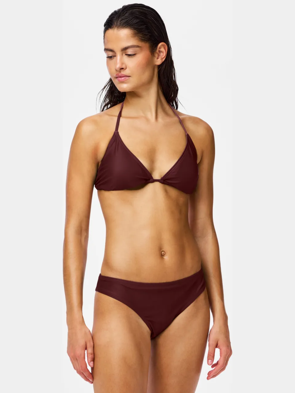 Pieces PCBAOMI triangel bikinitop zwart, foto 3