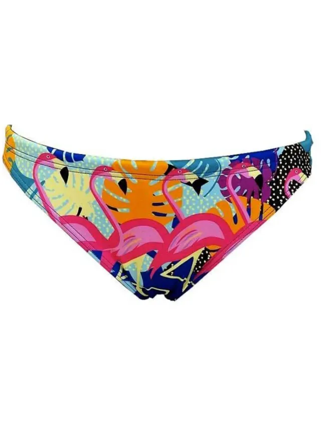 Turbo Flamingo Bikinibroekje Veelkleurig S Vrouw Multicolor