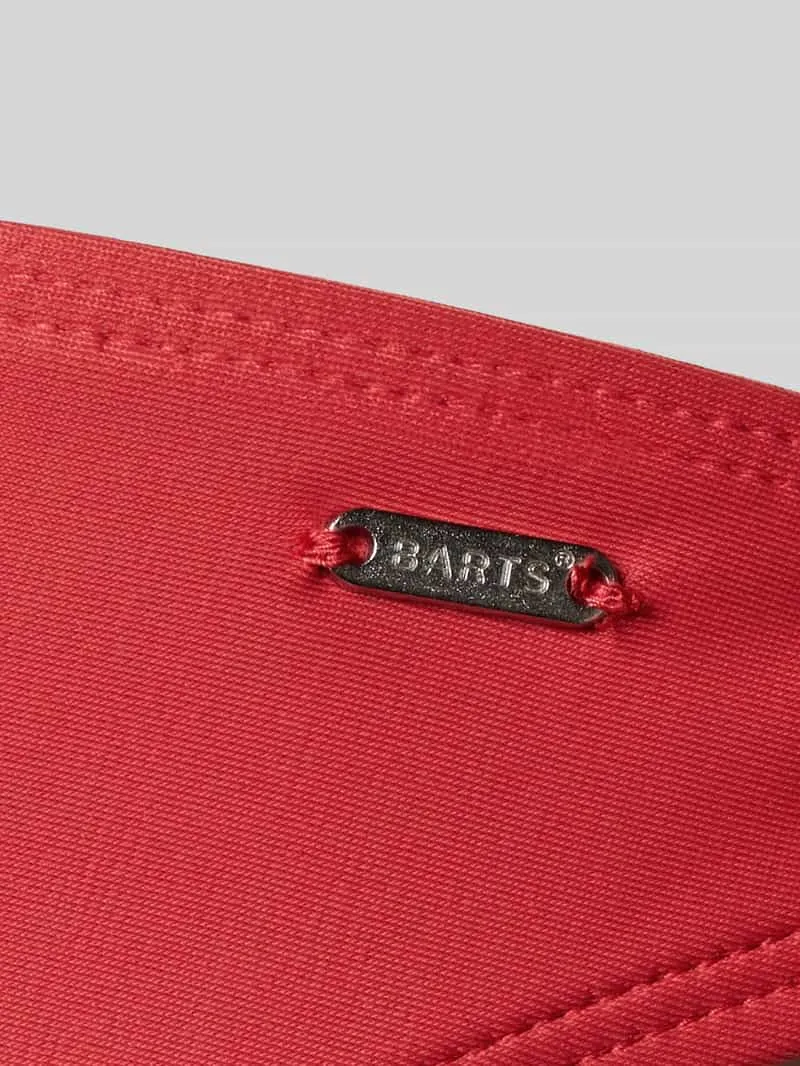 Barts slim fit bikinibroekje met logodetail model 'Kelli' rood, foto 3