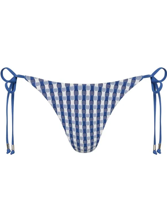 Seafolly Women's Bella Tie Side Rio Pant - Bikinibroekje, blauw