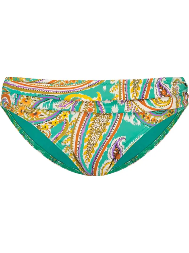 Cyell Paisley Perfect bikinibroekje regular - dames Paisley, Meerkleurig, Groen