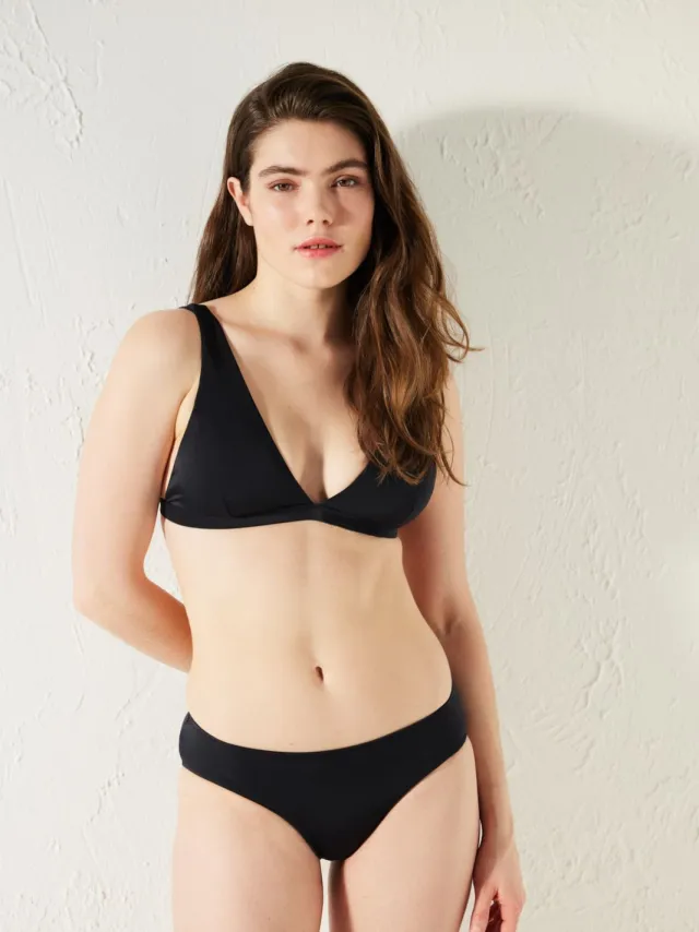 Penti Helft-Hoge Hipster Bikini Onderstukken Zwart