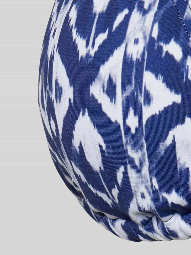 Banana Moon Bikinitop met labeldetail, model 'YERO' blauw, foto 3
